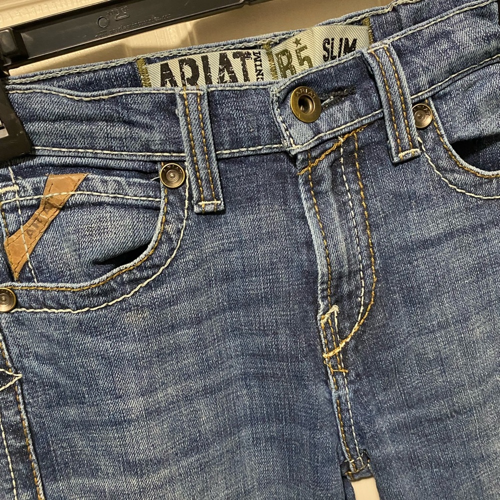 Ariat B5 Slim Fit Blue Jeans - Picture 4 of 6